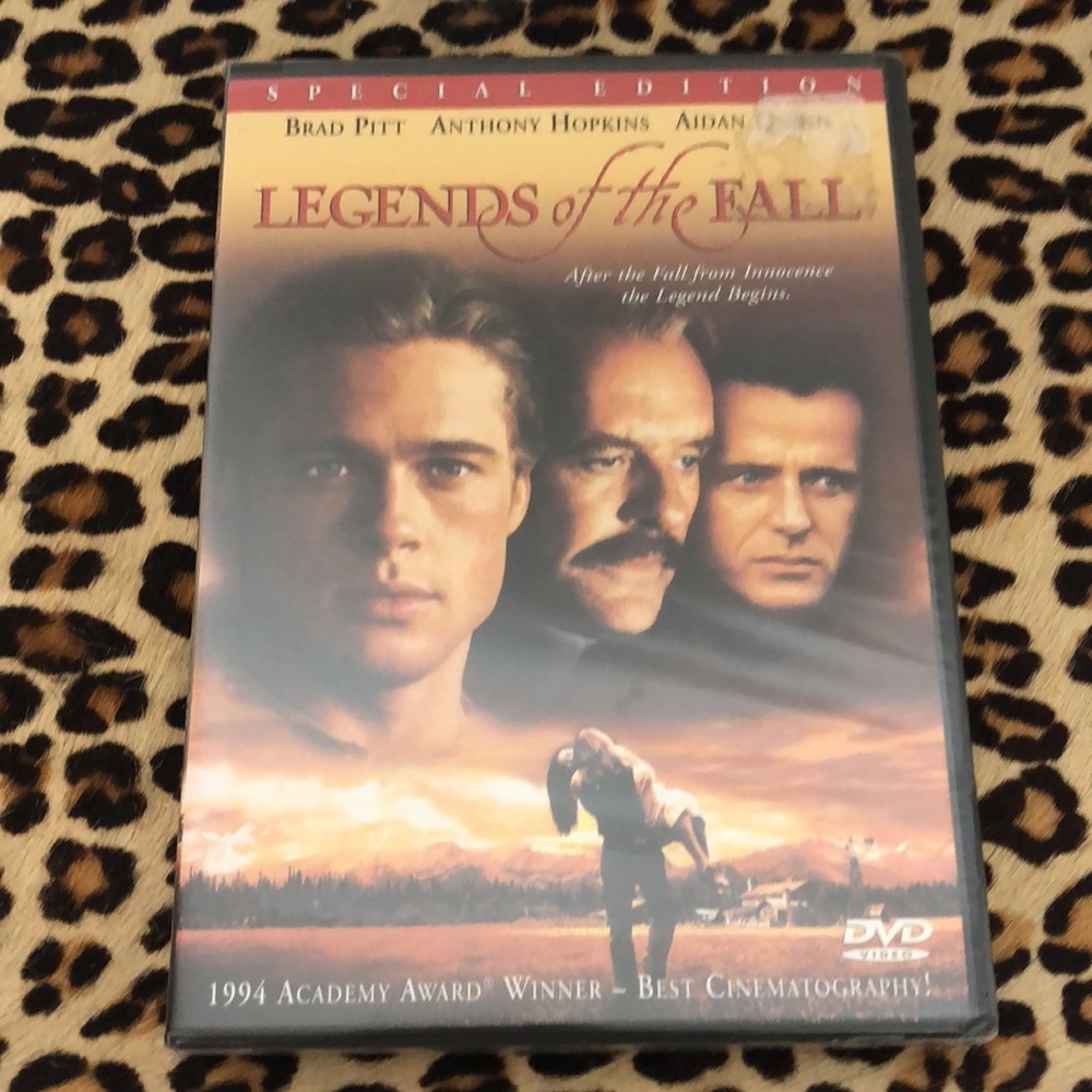 Legends of the Fall (DVD, 1994) Special Edition Brad Pitt Academy award Winner‎